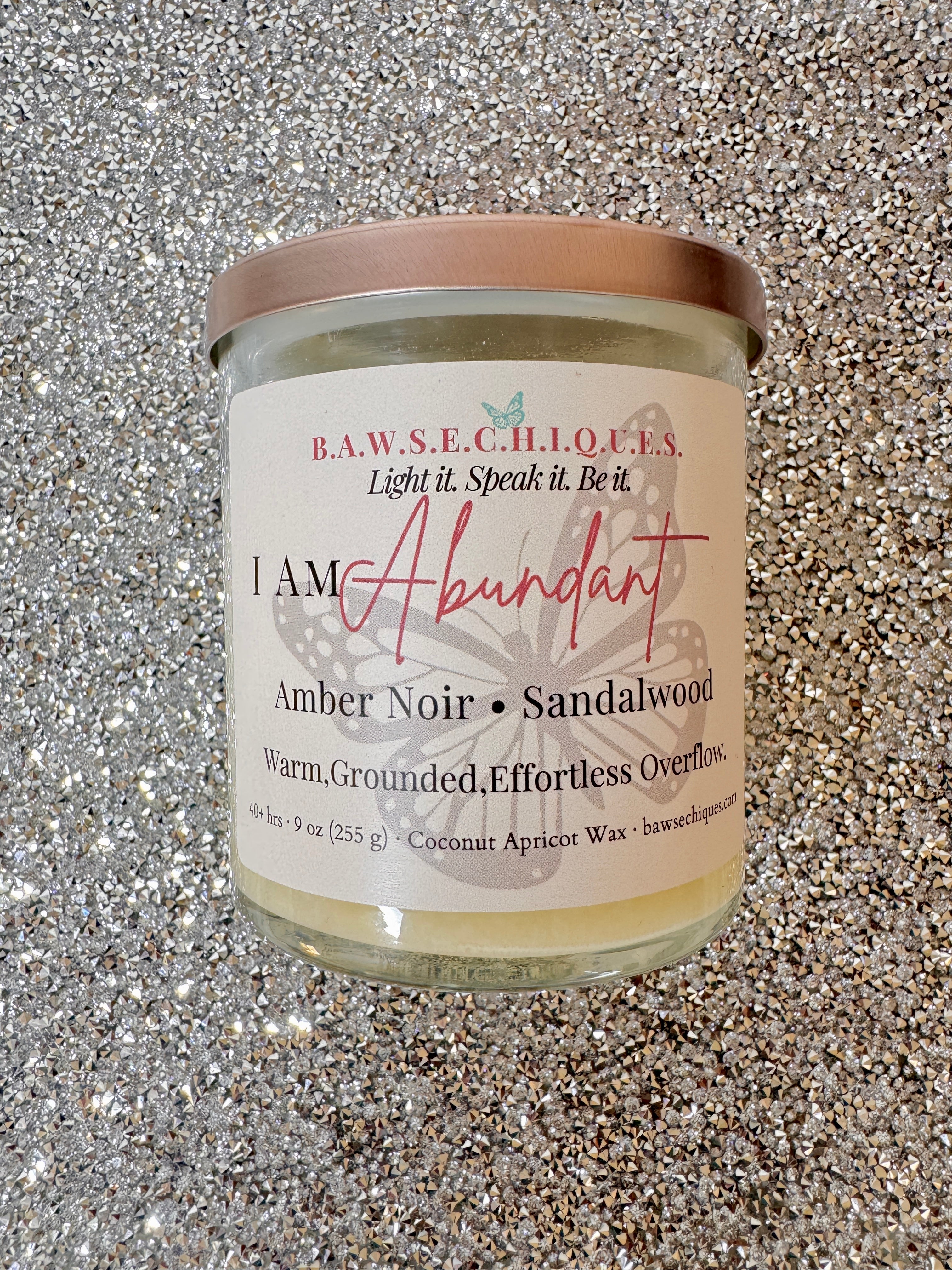 I Am Abundant- Affirmation Candle (Coming Soon)