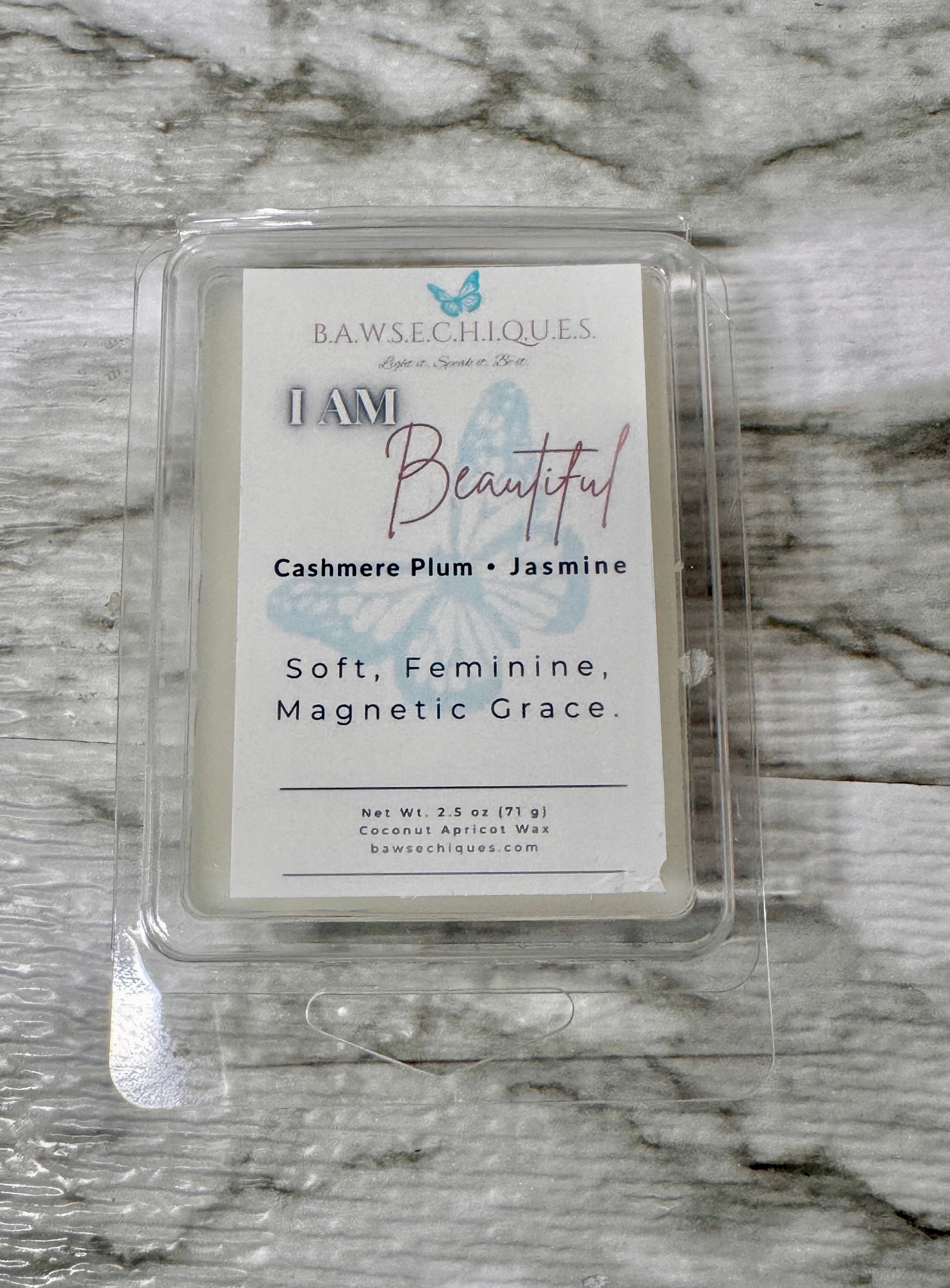 I Am Beautiful—Affirmation Candle